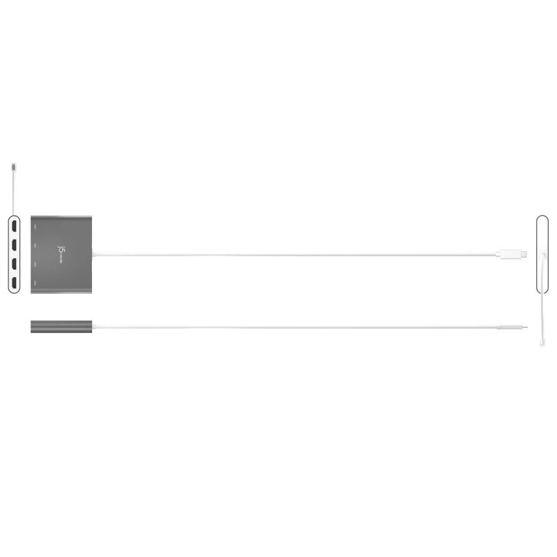 Адаптер j5create JCA366, За 4 монитора, USB-C - 4 x HDMI - Image 5