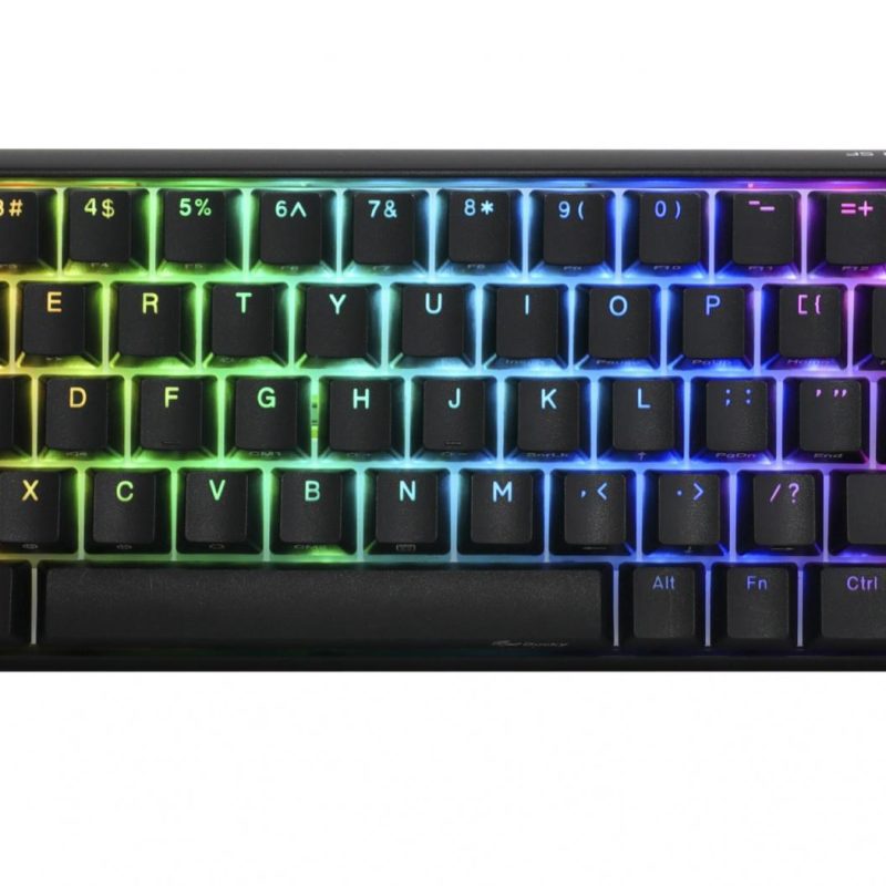 Геймърскa механична клавиатура Ducky One 3 Classic SF 65%, Hotswap Cherry MX Silent Red RGB, PBT Keycaps