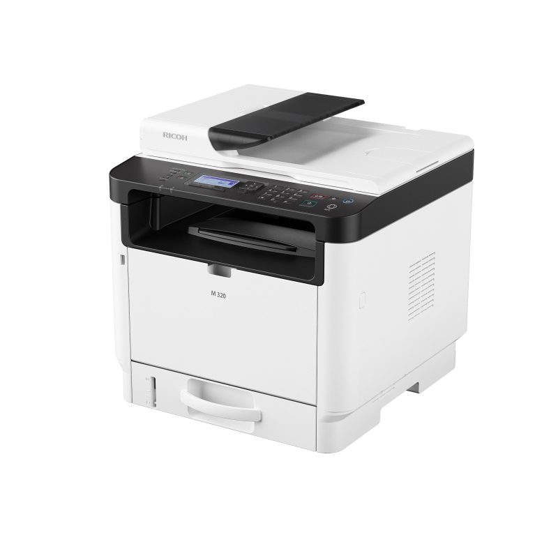 Мултифункционално устройство RICOH M 320, Монохромно, 3 в 1, А4, ADF