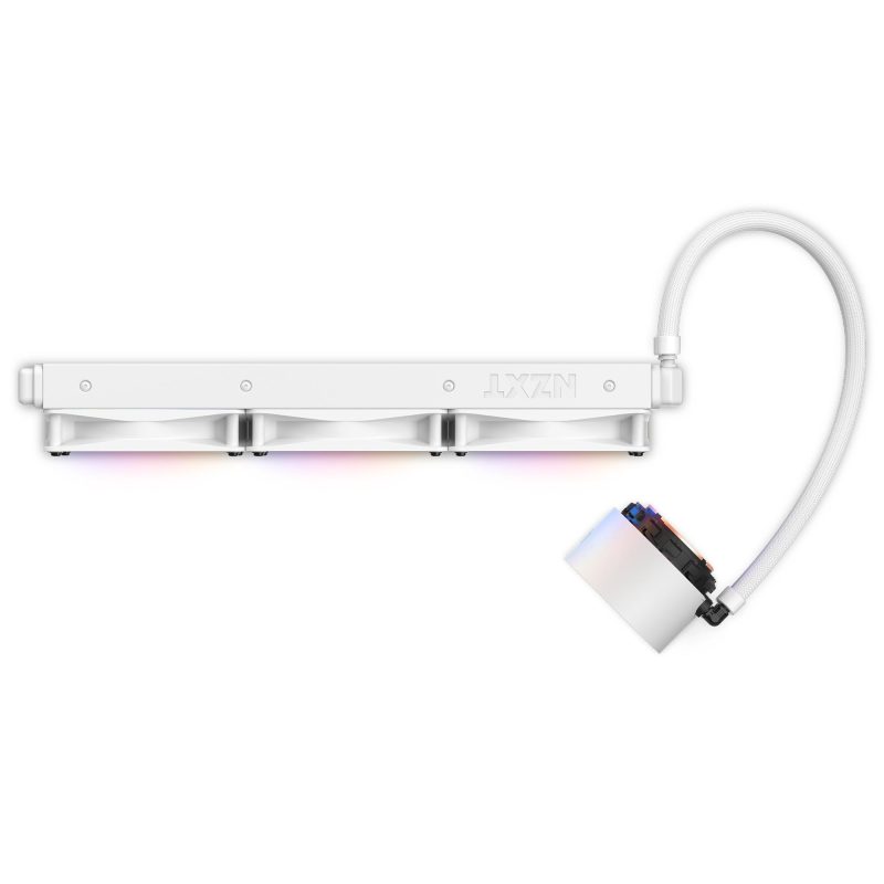 Охладител за процесор NZXT Kraken Elite 360 RGB White, LCD Display - Image 16