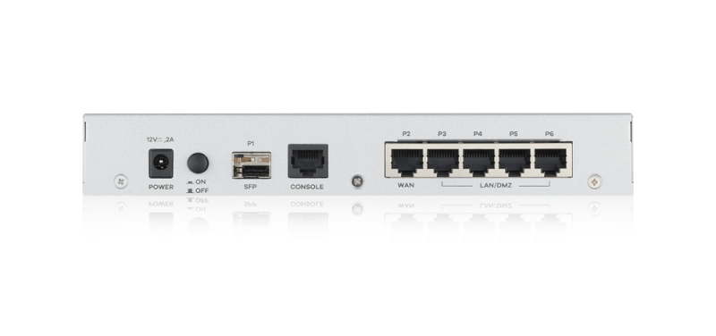 Защитна стена ZYXEL USG FLEX 100 UTM BDL, 10/100/1000, 4x LAN/DMZ, 1x WAN, 1xSFP, 1xUSB, с включени лицензи за 1 година - Image 2