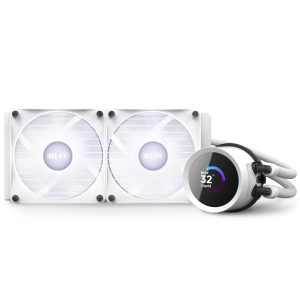 Охладител за процесор NZXT Kraken 240 RGB White, LCD Display - Image 9