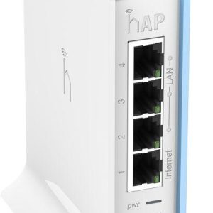 Безжичен Access Point MikroTik hAP lite RB941-2nD-TC, 32MB RAM, 4xLAN, built-in 2.4Ghz 802.11b/g/n, tower case - Image 2
