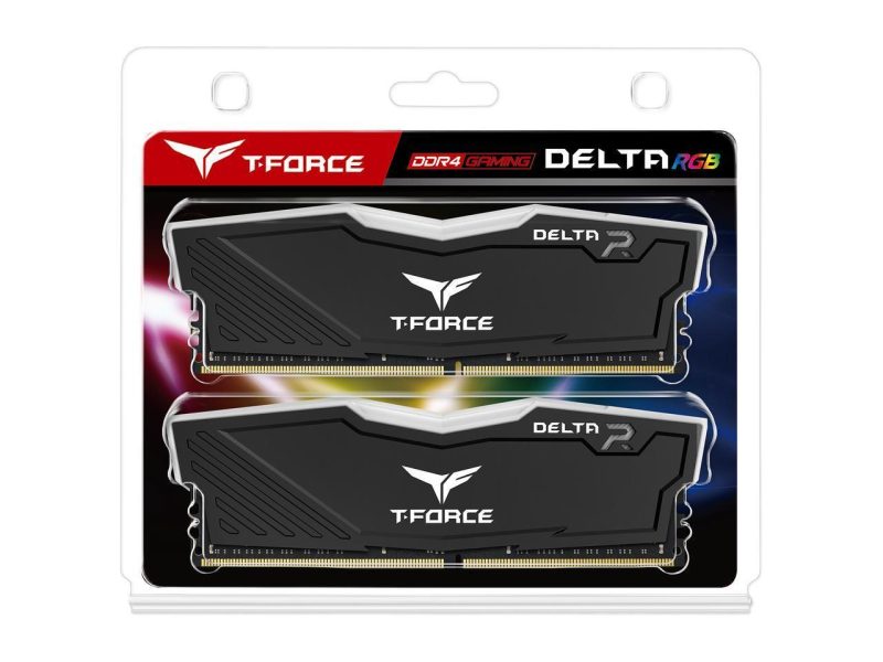 Памет Team Group T-Force Delta RGB Black DDR4 16GB (2x8GB) 3200MHz 1.35V - Image 3