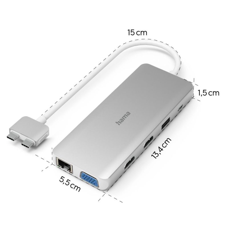 USB-C Hub, "Connect2Mac", за Apple MacBook Air & Pro, 12 порта, 200133 - Image 3