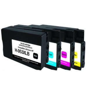 Мастилница UPRINT HP 953XL, Комплект, OfficeJet Pro 8210/8710/7720, (Bk+C+Y+M) - Image 2