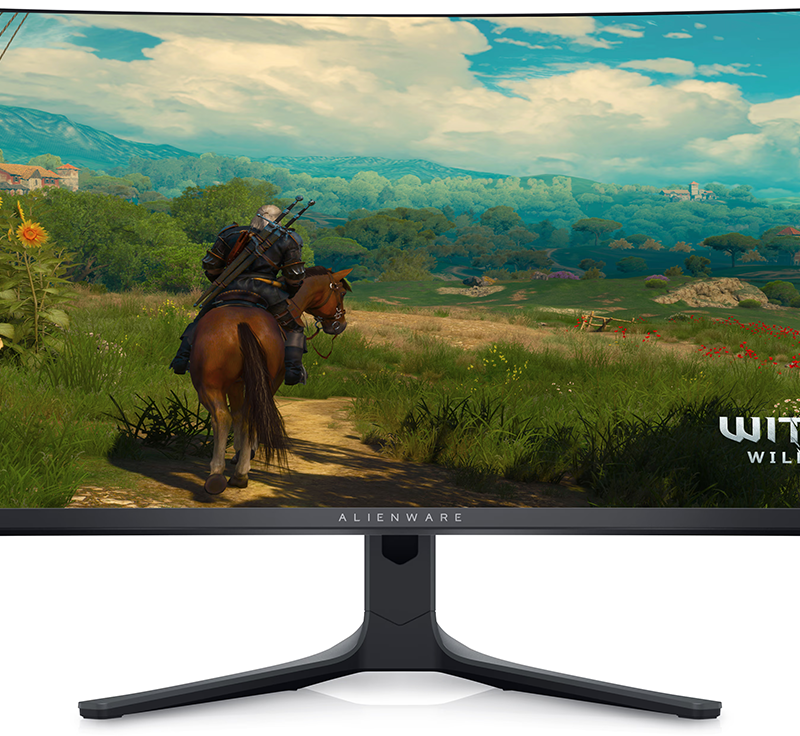 Монитор Dell Alienware AW3423DWF 34" Curved QD-OLED, WQHD 3440 x 1440 , 165Hz, 0.1ms