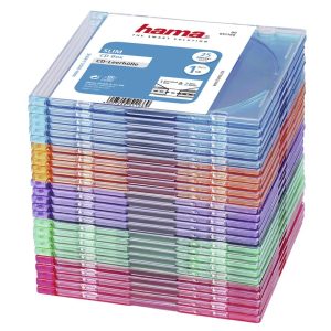 Slim CD кутийки за дискове Hama, опаковка от 25 бр, 51166 - Image 3