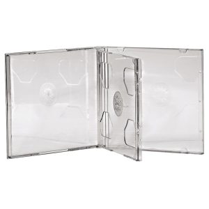 Кутийка за CD/DVD HAMA Double Jewel Case, прозрачен, 5 бр. в пакет - Image 2