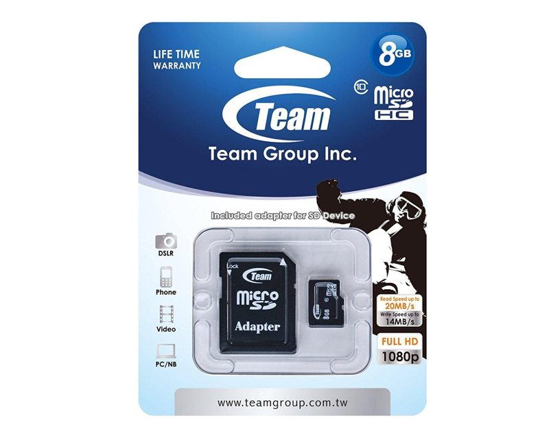 Карта памет TEAM micro SDHC, 8GB - Image 2