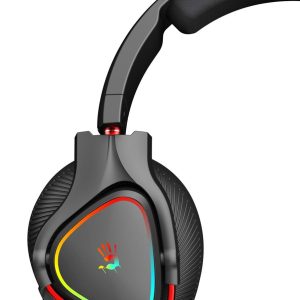 Геймърски безжични слушалки A4TECH Bloody MR710, Bluetooth v5.0, 2.4Ghz, RGB, Микрофон, Черен - Image 4