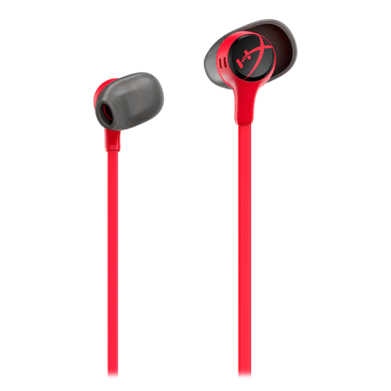 Геймърски слушалки тапи с микрофон HyperX Cloud Earbuds II Red - Image 2
