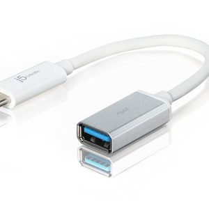 Адаптер  j5create JUCX05, USB-C 3.1 мъжко - USB-A женско 5Gb/s, 90см