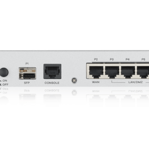 Защитна стена ZYXEL USG FLEX 100, 10/100/1000, 4x LAN/DMZ, 1x WAN, 1xSFP, 1xUSB, без лиценз