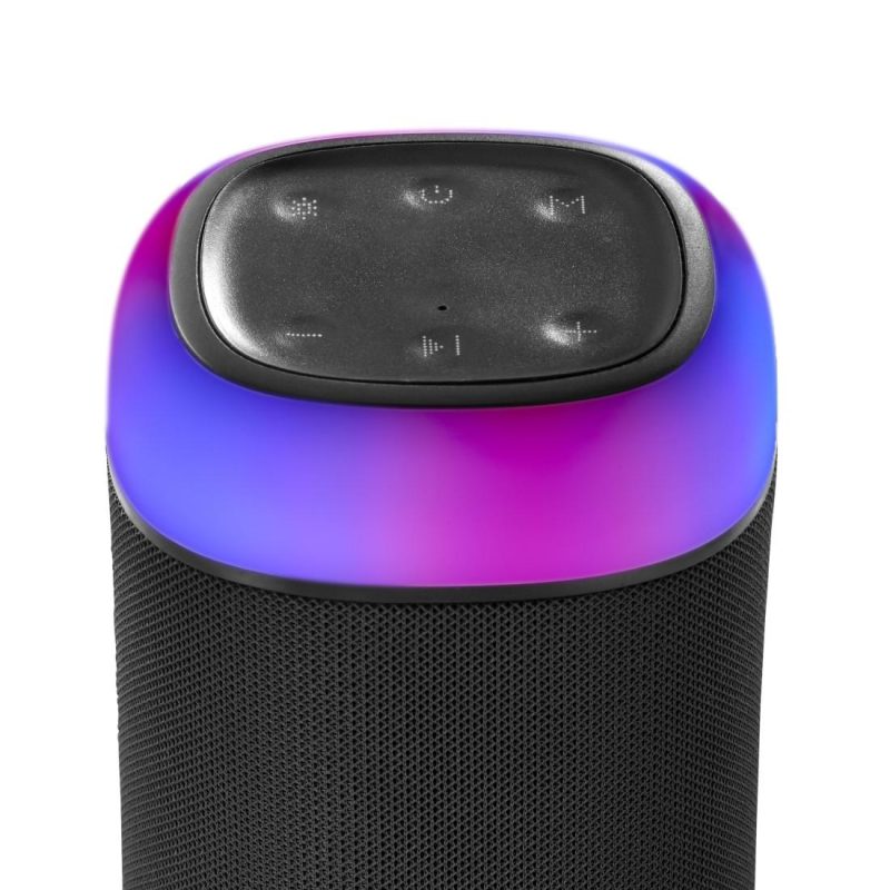 Блутут колонка HAMA Shine 2.0, 30W, LED, Защита от вода, Черна, 188228 - Image 4