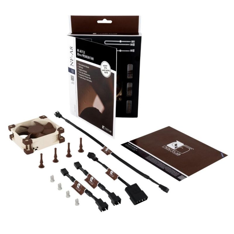 Вентилатор Noctua NF-A8 FLX, 80 mm - Image 4