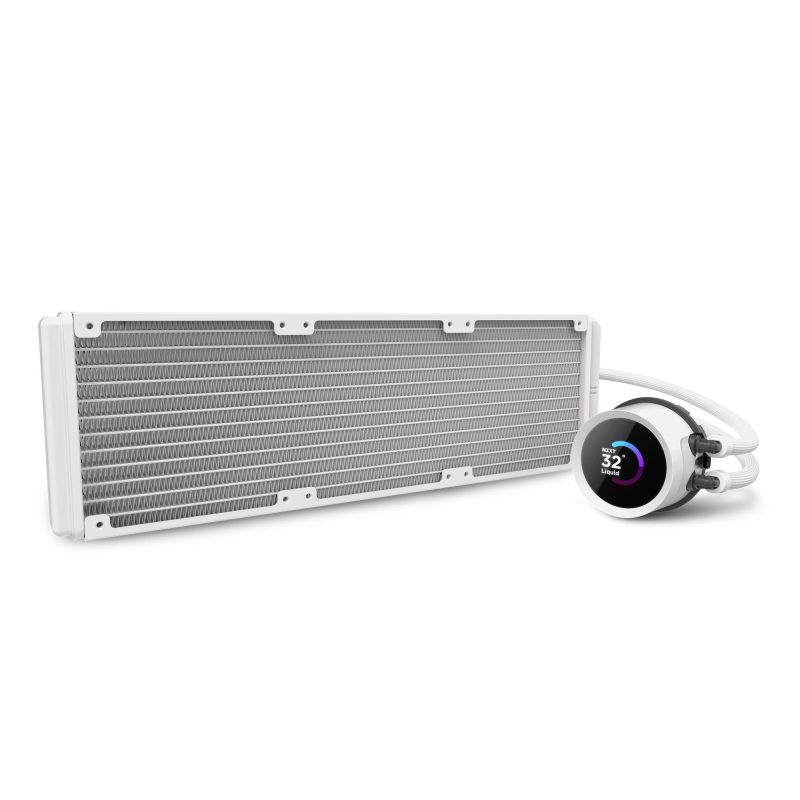 Охладител за процесор NZXT Kraken 360 RGB White, LCD Display - Image 16