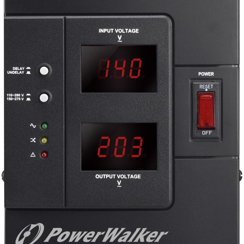 Стабилизатор POWERWALKER AVR 2000 SIV, 2000VA