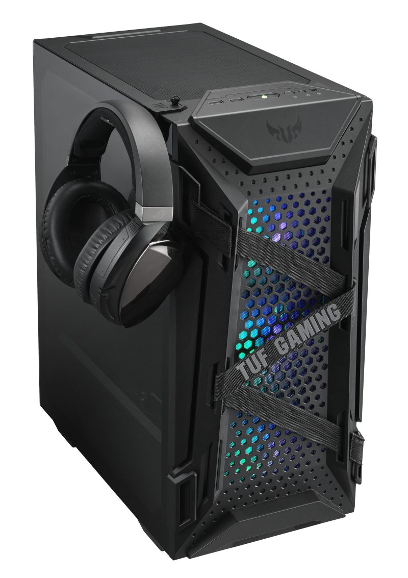 Кутия ASUS TUF Gaming GT301, Mid-Tower, Aura Sync ARGB, Черна - Image 2