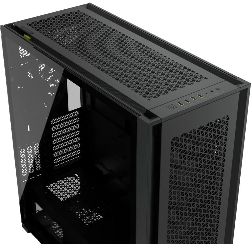 Кутия Corsair 7000D Airflow Full Tower, Tempered Glass, Черна - Image 3