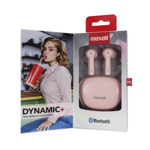 Блутут слушалки MAXELL Dynamic, Докинг кутийка, True Wireless, Розов - Image 2