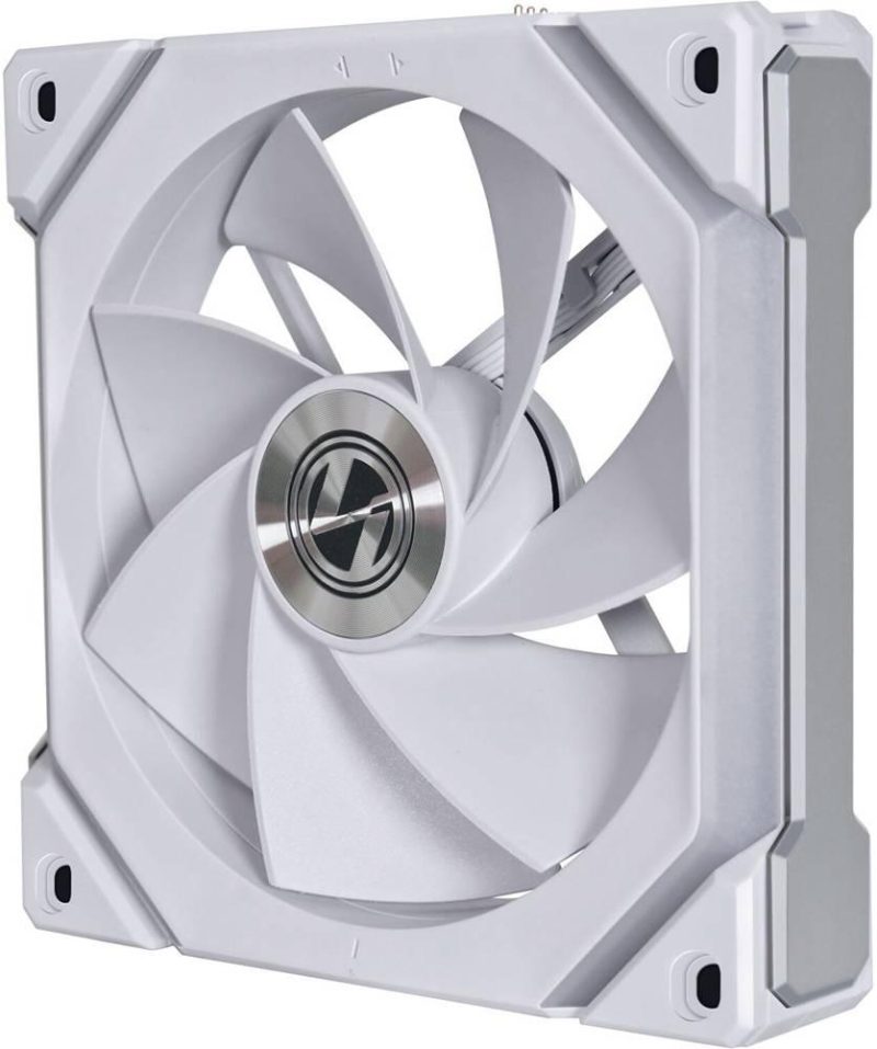 Вентилатор Lian Li Uni Fan REVERSE SL V2, 120mm, ARGB, Бял - Image 2