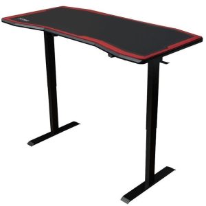 Геймърско бюро Nitro Concepts D16E, Carbon Red, Електрическо управление на височина - Image 2