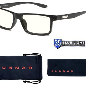 Компютърни очила GUNNAR Vertex Onyx, Clear Natural, Черен - Image 4