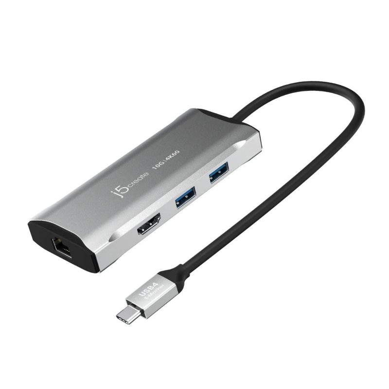 Докинг станция j5create JCD392 100W, USB-C, 10Gbps, 4K60 - Image 2