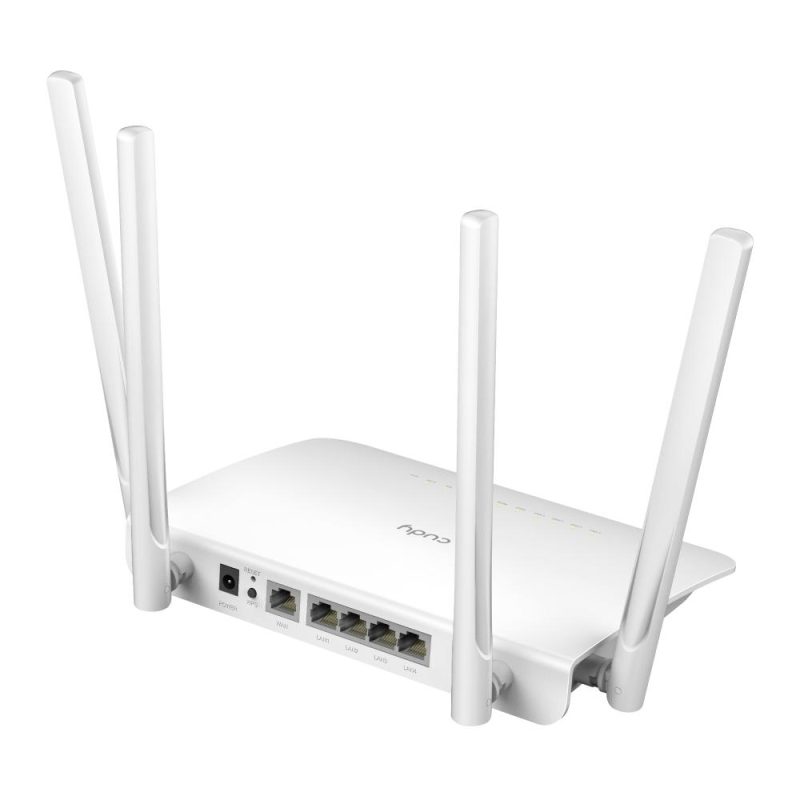 Безжичен рутер CUDY WR1300, Двубандов AC1200, 300+867 Mbps, 5x10/100/1000, Бял - Image 2