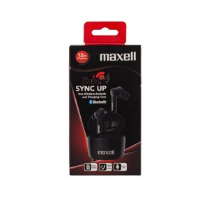 Блутут слушалки Maxell Bass13 TWS, True Wireless, Bluetooth 5.0, Черни - Image 4
