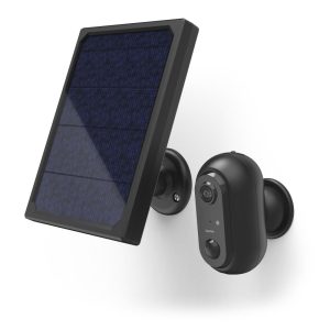 WiFi външна камера Hama, Със соларен панел, Батерии, Детектор за движение, 1080p - Image 2