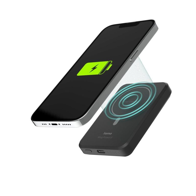 Hama външна безжична батерия "MagPower5", 5000 mAh, 201695 - Image 7
