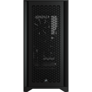 Кутия Corsair 4000D Airflow Mid Tower, Tempered Glass, Черна - Image 2