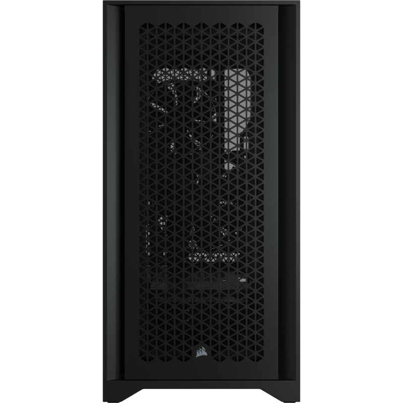 Кутия Corsair 4000D Airflow Mid Tower, Tempered Glass, Черна - Image 2