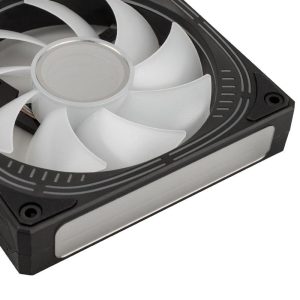 Вентилатор Kolink Umbra Void Pro 120mm ARGB, PWM, Черен - Image 4