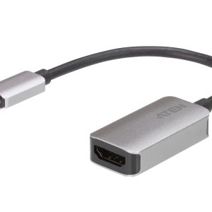 Адаптер ATEN UC3008A1, USB-C мъжко - HDMI женско, 4K, Черен