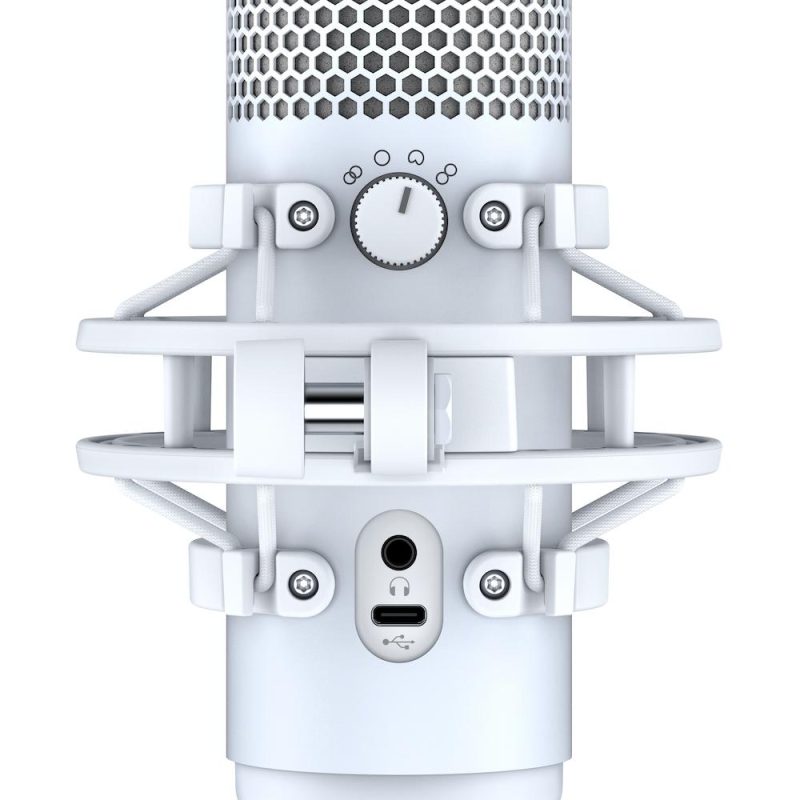Настолен микрофон HyperX QuadCast S White - Image 7