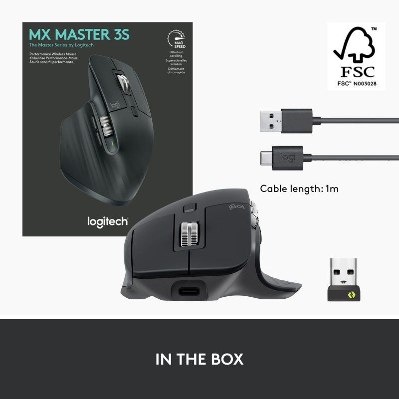 Безжична лазерна мишка LOGITECH MX Master 3S - Image 10