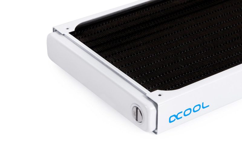 Радиатор Alphacool NexXxoS ST30 Full Copper 280mm Radiator V.2, White Special Edition - Image 7