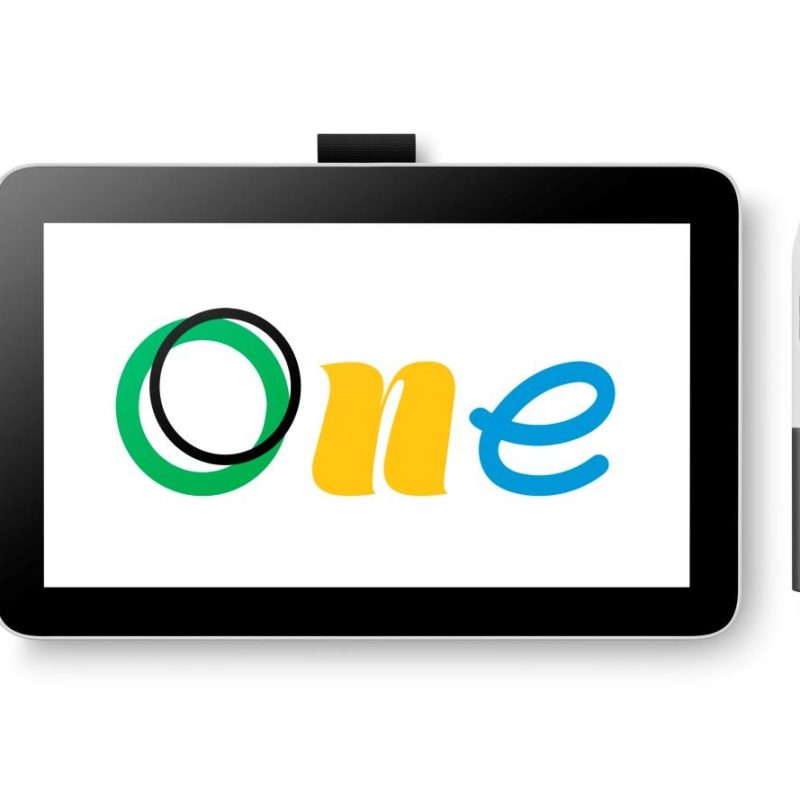 Графичен таблет Wacom one 12 pen display, 11.6", Бял