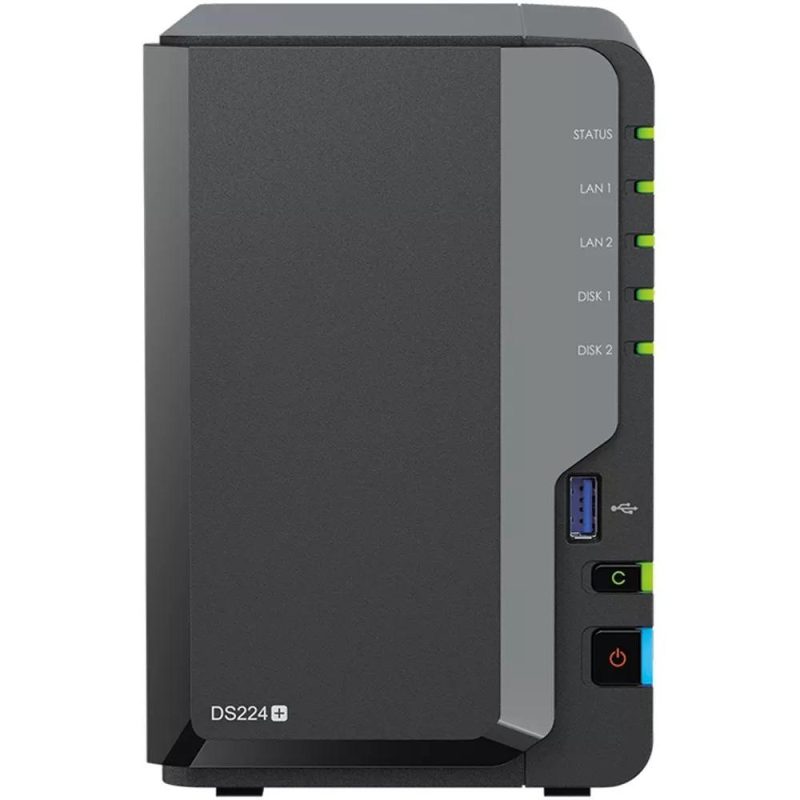 Сторидж Synology NAS Synology DS224+, За 2 диска, Малък и среден бизнес - Image 2