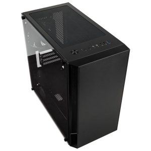 Кутия Kolink Citadel Tempered Glass, Micro-ATX, Черен - Image 2