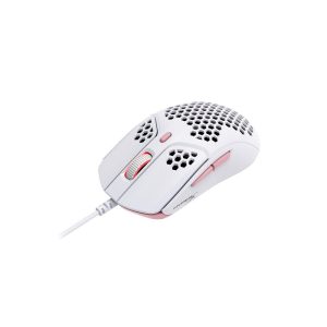 Геймърска мишка HyperX Pulsefire Haste, RGB, USB 2.0, Бял/Розов - Image 2