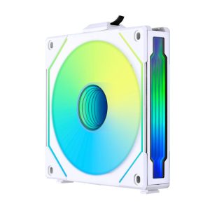 Вентилатор Lian-Li UNI SL-INF Reverse Blade, 120 мм, ARGB PWM, Бял - Image 2