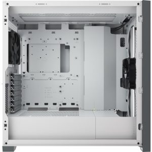 Кутия Corsair 5000D Airflow Mid Tower, Tempered Glass, Бяла - Image 4