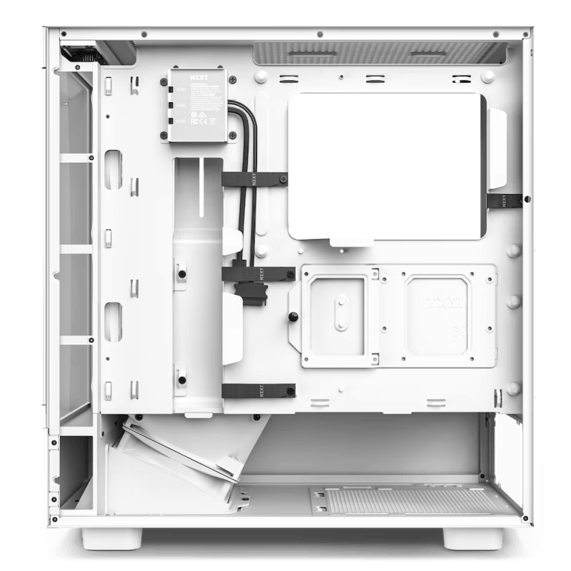 Кутия NZXT H5 Elite Matte White, Tempered Glass, Mid-Tower - Image 4