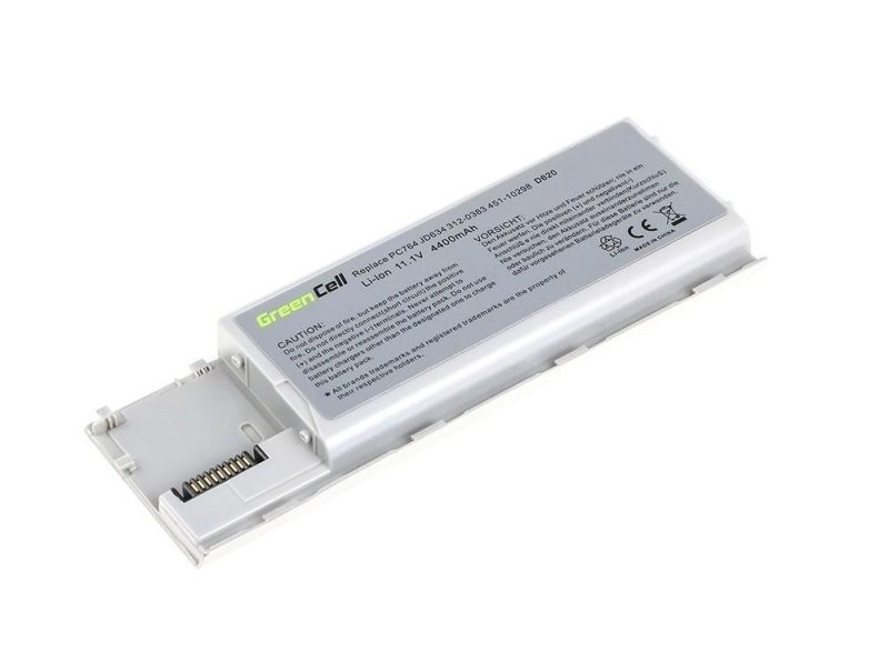 Батерия  за лаптоп GREEN CELL, Dell Latitude D620/630, 11.1V, 4400mAh - Image 2