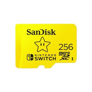 Карта памет SanDisk for Nintendo Switch, microSDXC UHS-I, 256GB, До 100MB/s