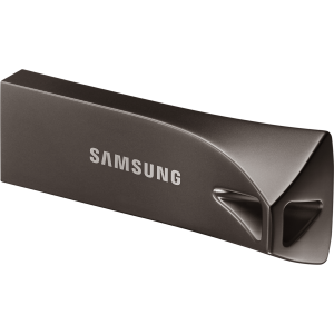 USB памет Samsung BAR Plus, 128GB, USB-A, Titanium Gray - Image 3